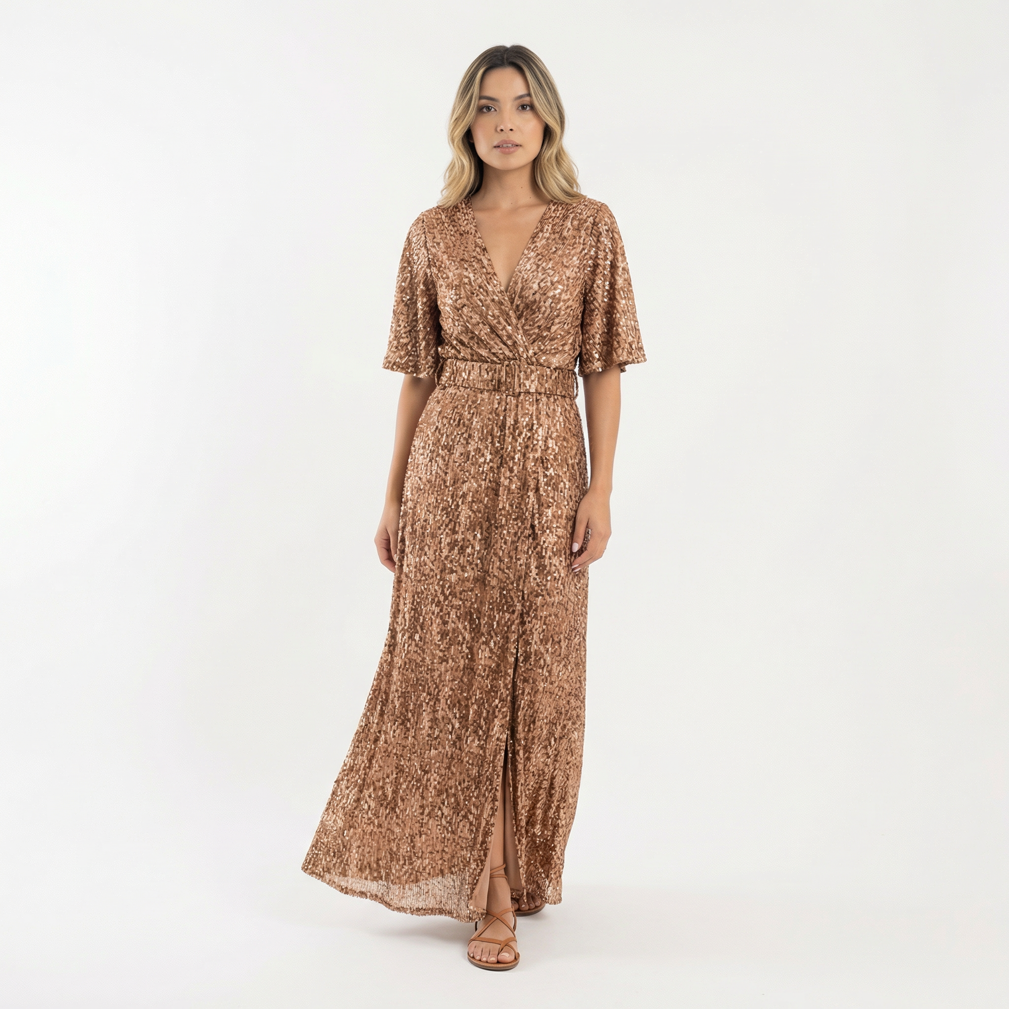 Pikk Boho Kleidiga Avatud