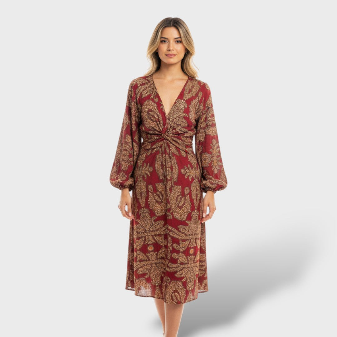 Elegantne boho-stiilis maxi kleit