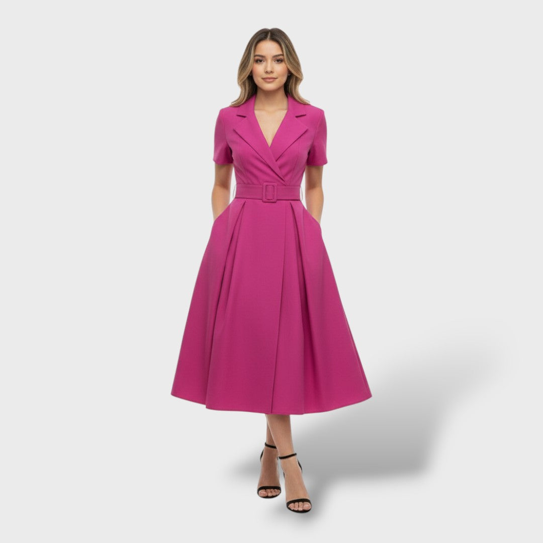 Elegantne Gala Kleid Camisero Kraega