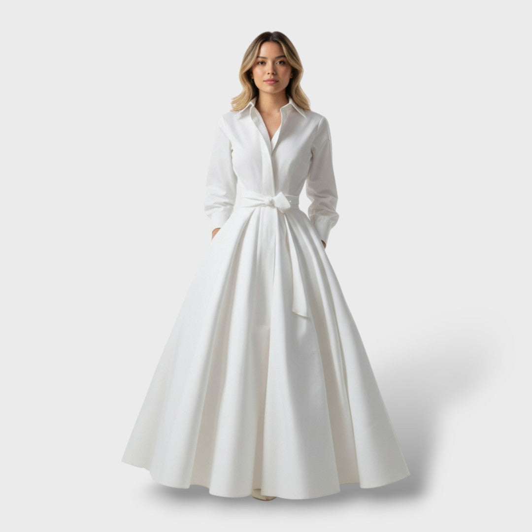 Elegantne Naiste Pikk Camisero Kleid