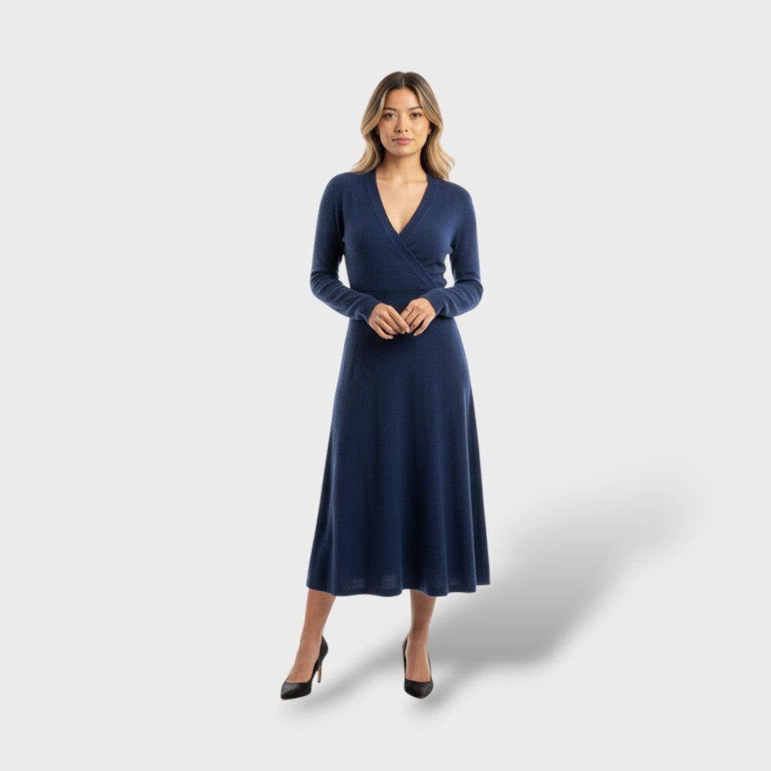 Pehme Kašmiirist Ristiv Kleid