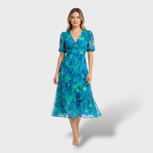 Elegantne Lilleline Midi Kleid