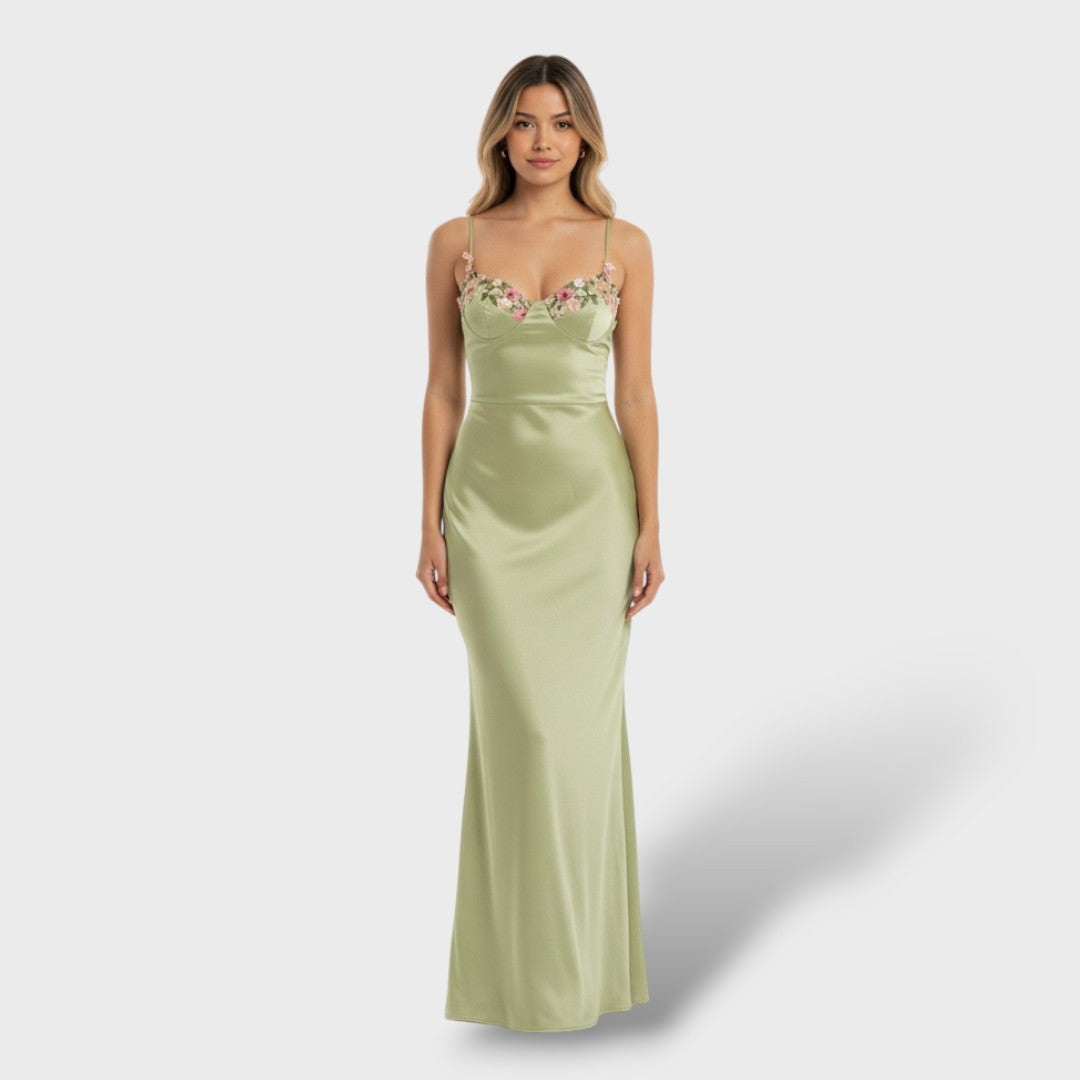 Elegantne Lilleline Pikk Kleid