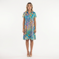 Boho chic midi kleit naistele