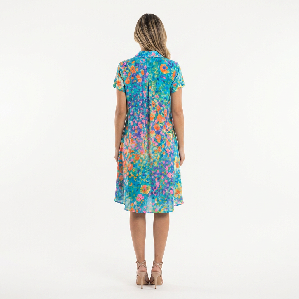 Boho chic midi kleit naistele