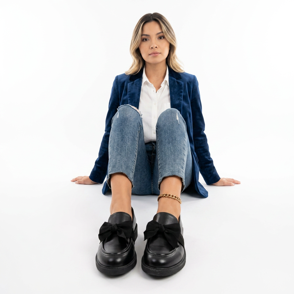 Ortopeedilised Mokasiinid Lakk Lint Penny Loafer