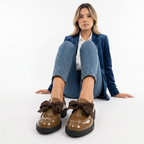 Ortopeedilised Mokasiinid Lakk Lint Penny Loafer