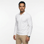 Klassikaline Slim Fit Pikakäised Polo Meestele