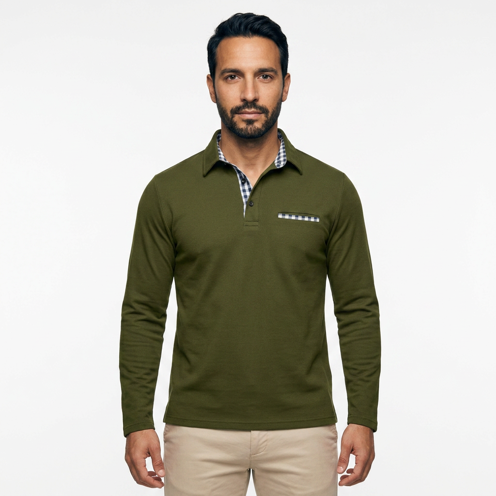 Polo Casual Pikk Varrukas