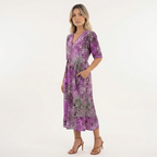 Vibrantne Midi Kleid