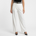 Pantalón Palazzo Sastre Pinzas Tiro Alto Mujer