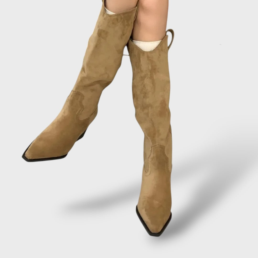 Moodne Nahk Cowboy Saapad