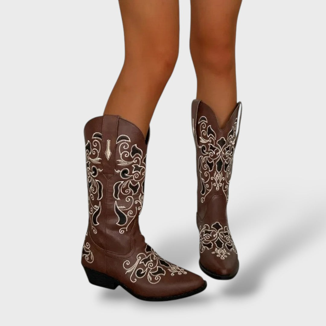 Naistest Cowboy Saapad, Tikandiga, Terav Nina