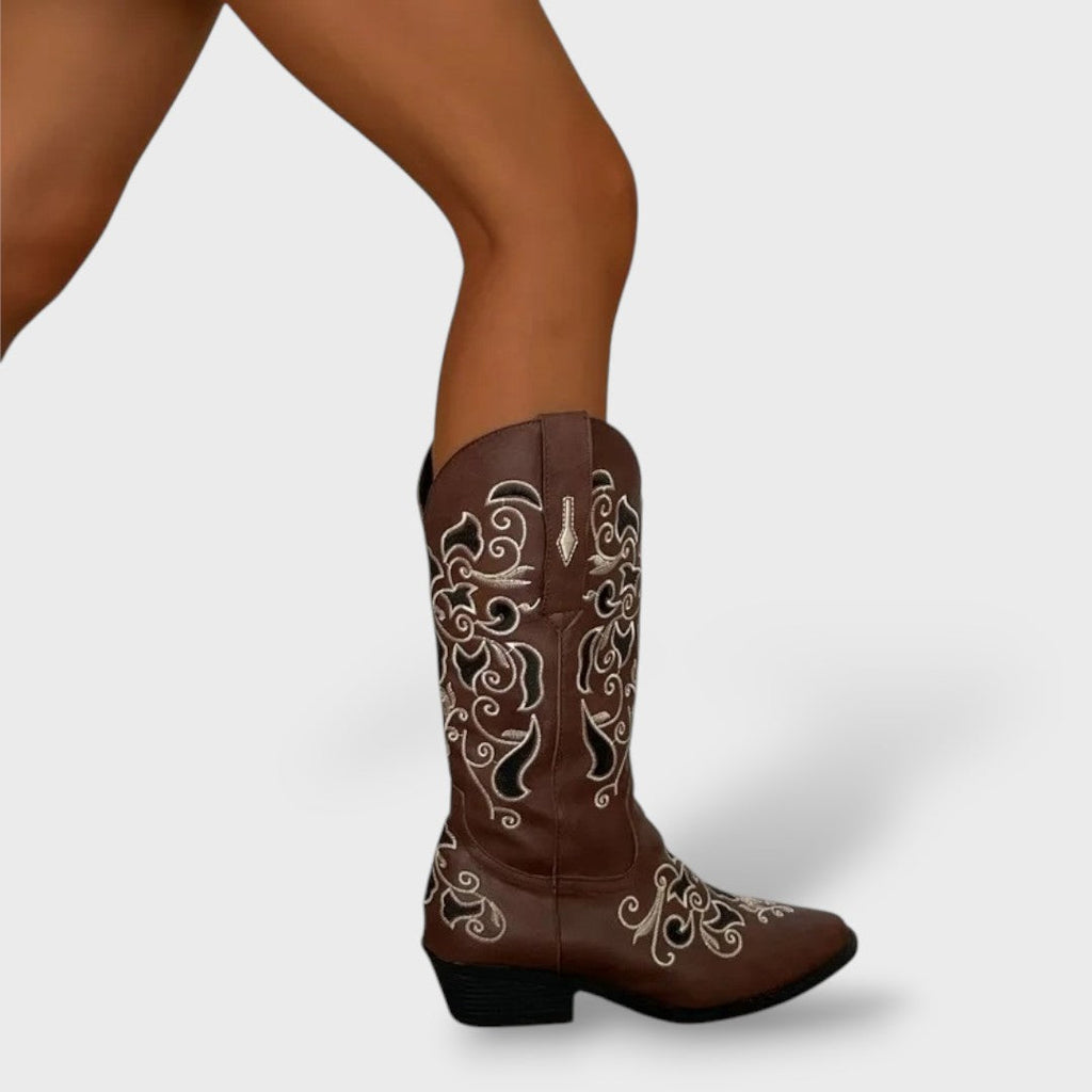 Naistest Cowboy Saapad, Tikandiga, Terav Nina