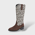 Naisten Leopardi Mood Casual Poolsaapad