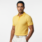 Polo isa Cuello Waffle Meeste