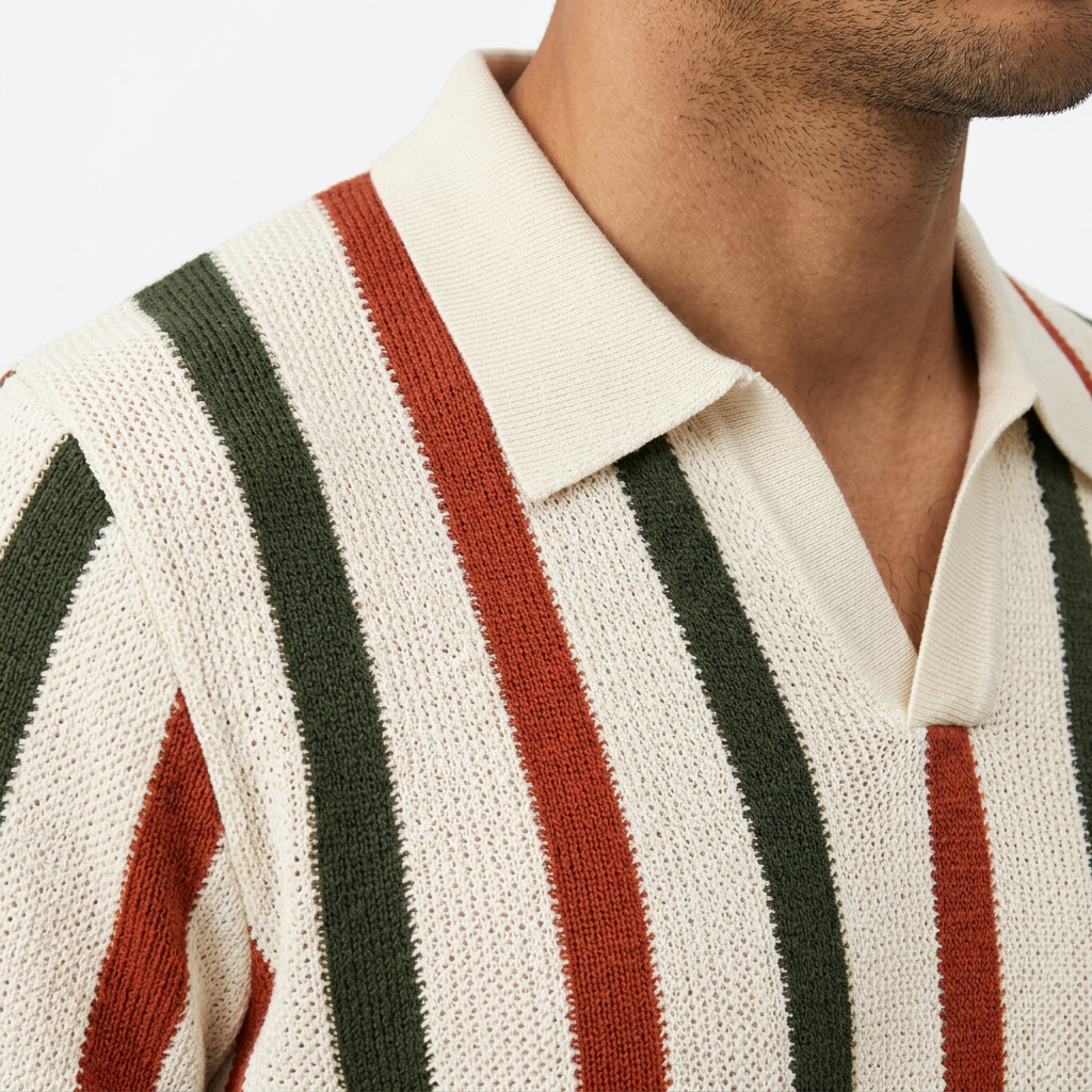 Polo Punto Trenzado Vintage
