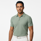 Polo isa Cuello Waffle Meeste