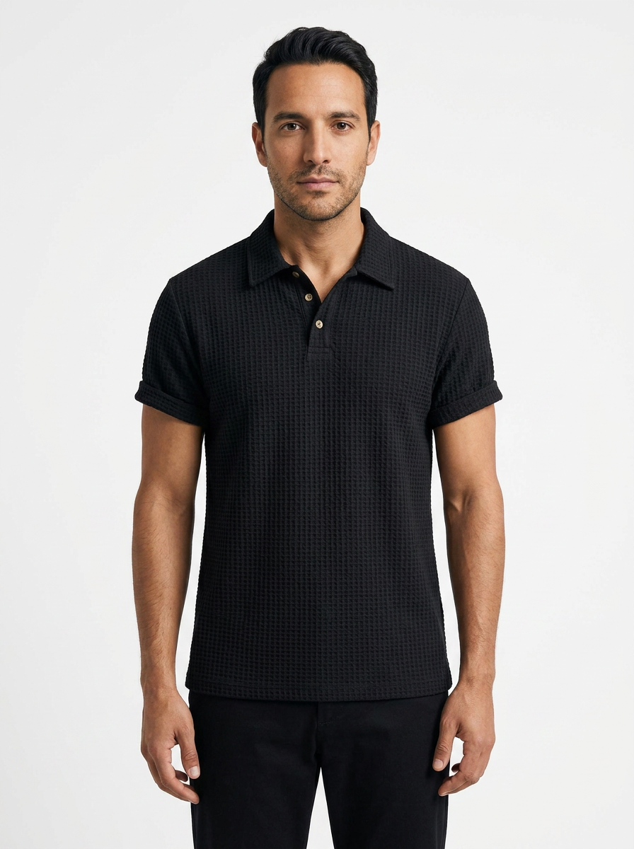 Polo Punto Waffle Meeste