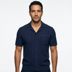 Polo Punto Jacquard Vintage