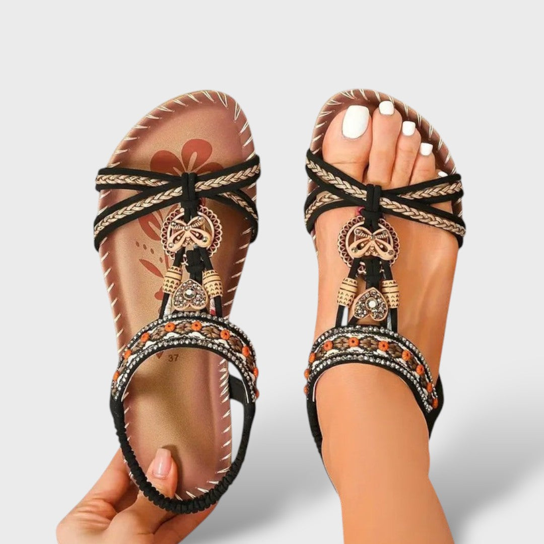 Ortopeedilised Boho Sandaalid Liblikatega