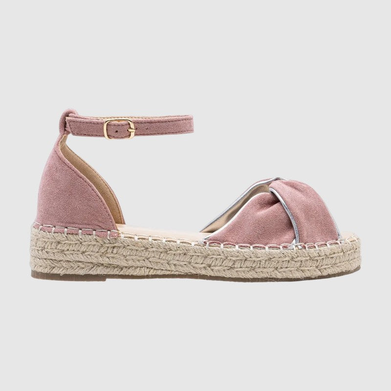 Ortopeedilised espadrillid pehme nahaga ja säärepaelaga